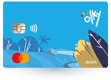 Carte de paiement Olky