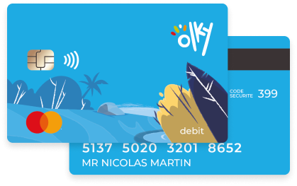 Carte de paiement Olky
